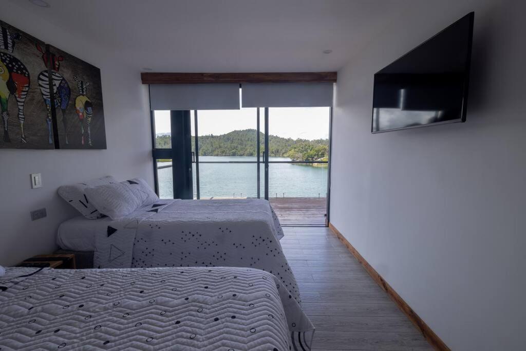 Sky House Cabana Guatape La Pradera  Exterior foto