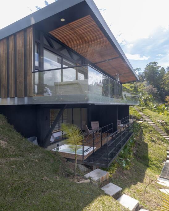 Sky House Cabana Guatape La Pradera  Exterior foto