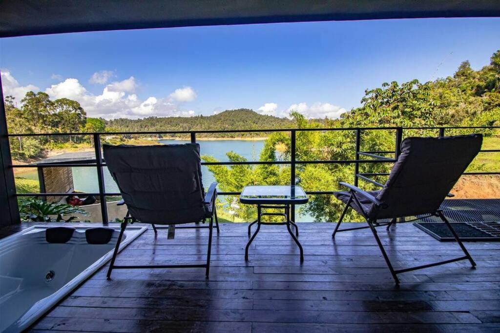 Sky House Cabana Guatape La Pradera  Exterior foto