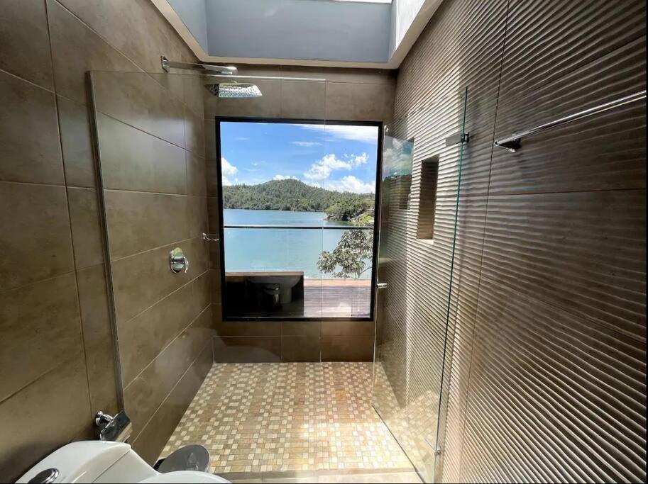 Sky House Cabana Guatape La Pradera  Exterior foto