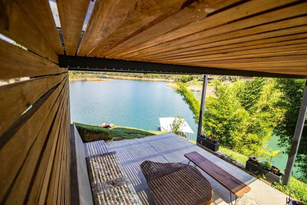 Sky House Cabana Guatape La Pradera  Exterior foto